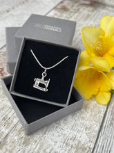 Load image into Gallery viewer, Small Sewing Machine Charm Necklace
